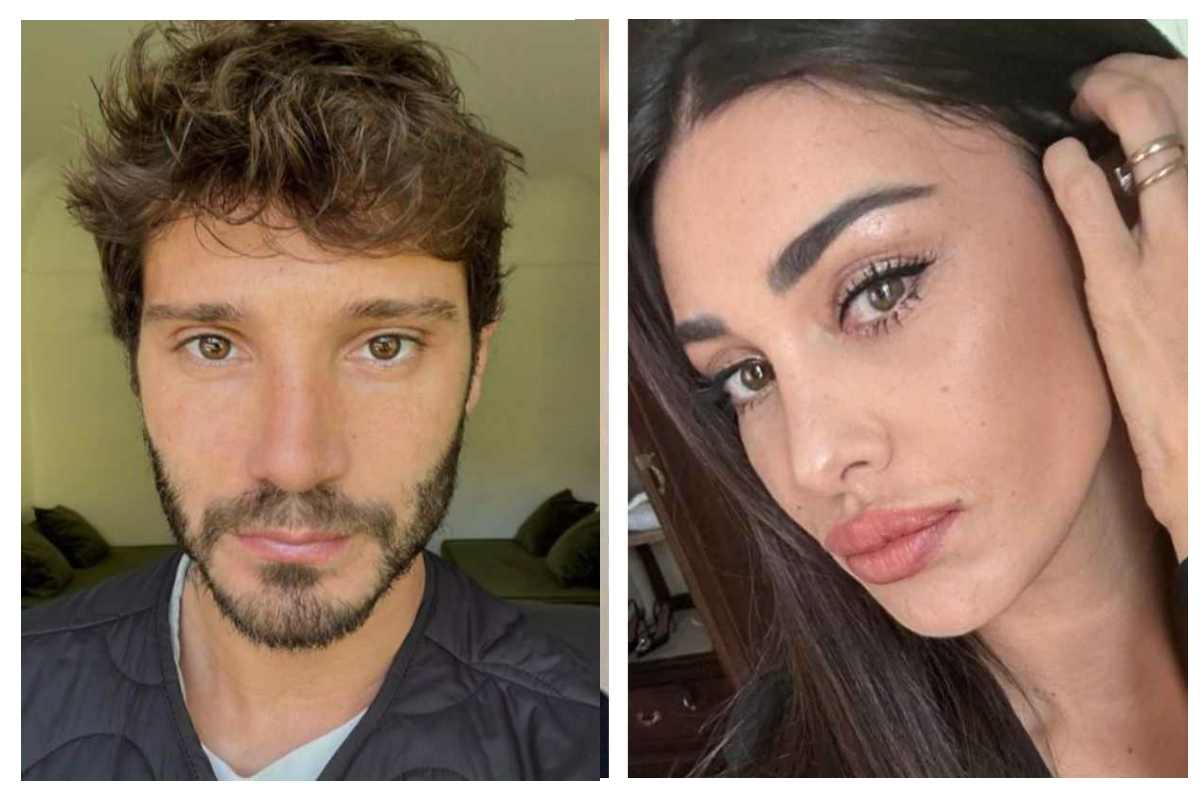Belen Rodriguez e Stefano De Martino in tv