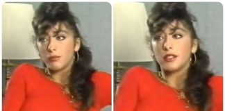 Sabrina Salerno giovane