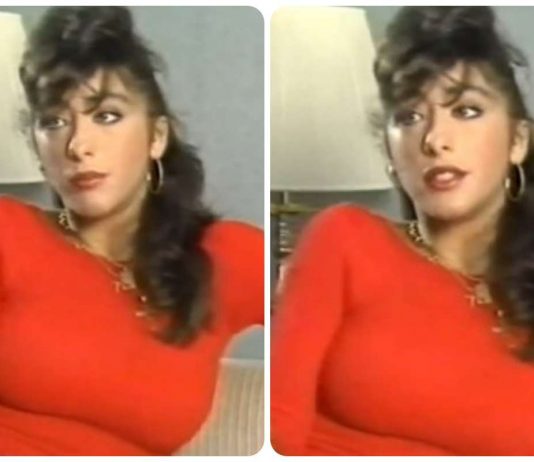 Sabrina Salerno giovane