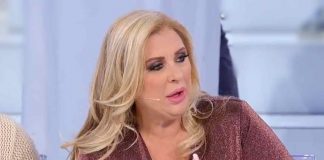 Tina Cipollari senza controllo