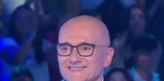Scivolone al GF per Paolo