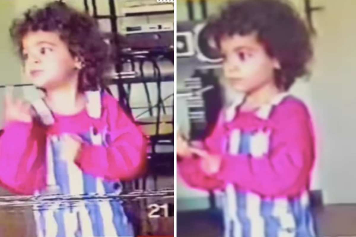 bambina piccola oggi famosissima