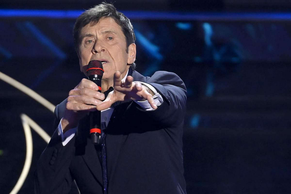 gianni morandi mano incidente come sta